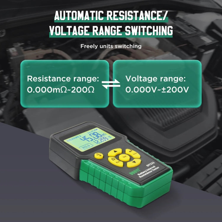 DUOYI DY223 Electrical Vehicle Voltage Testing And Fault Diagnostic Instrument(Test Clip+Guage Pen+Clip Base) - Electronic Test by DUOYI | Online Shopping South Africa | PMC Jewellery | Buy Now Pay Later Mobicred