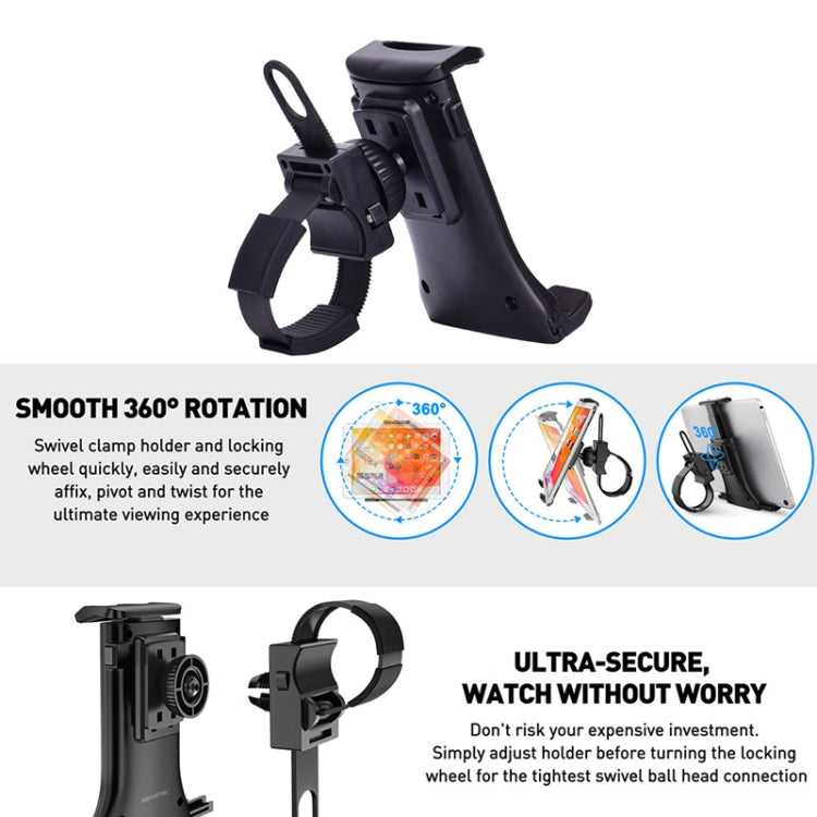 Bicycle Motorcycle Fitness Equipment Baby Carriage Mobile Phone Tablet Universal Holder - Holder by PMC TechLife | Online Shopping South Africa | PMC TechLife | Buy Now Pay Later Mobicred