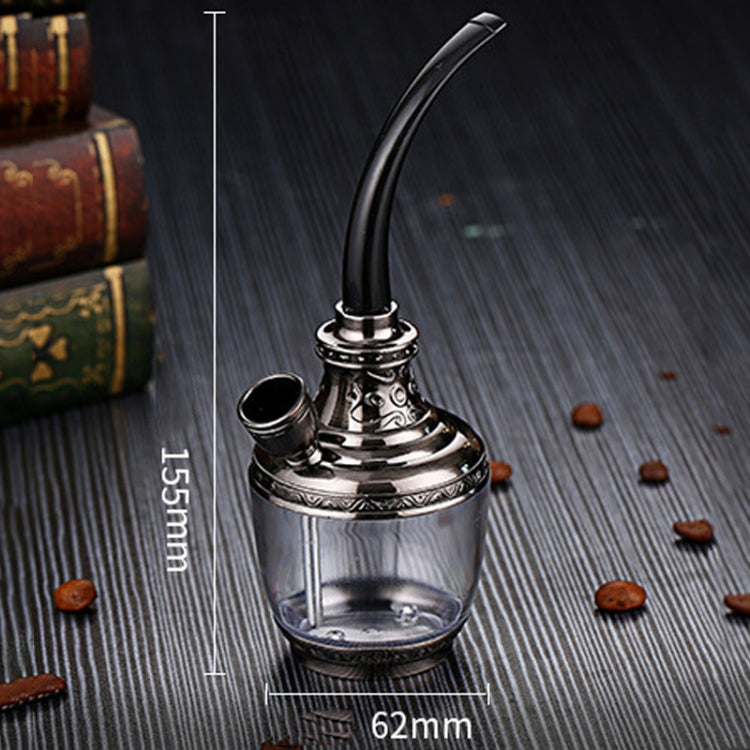 HENGDA HD-806 Dual Purpose Multifunctional Filtered Hookah With Long Hose(Gold) - Hookah Accessories by HENGDA | Online Shopping South Africa | PMC TechLife | Buy Now Pay Later Mobicred