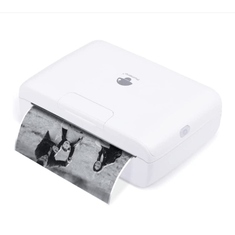 Phomemo M04S Thermal Printer Support 4 Inch Printing Width 300dpi Bluetooth Inkless Printer(White) - Printer by Phomemo | Online Shopping South Africa | PMC Jewellery | Buy Now Pay Later Mobicred