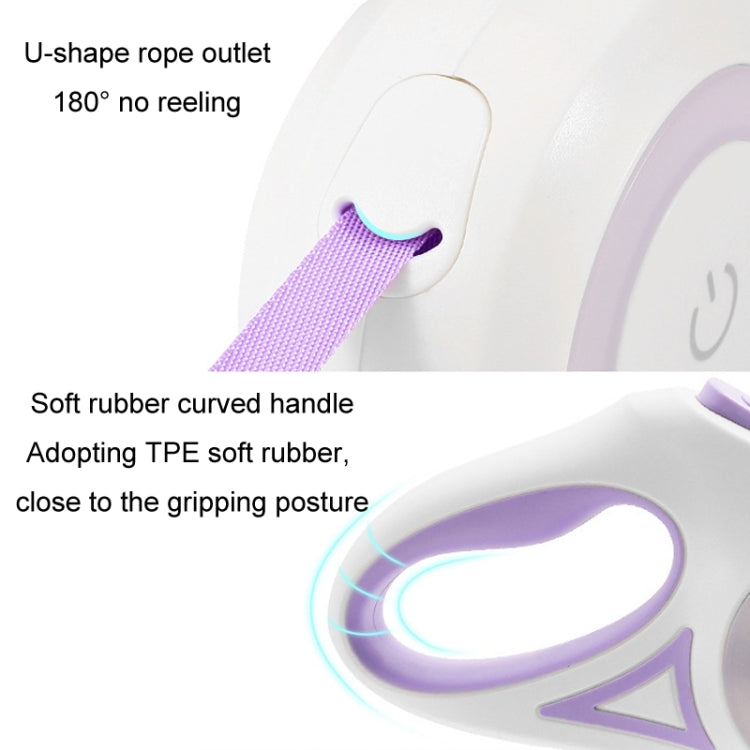 LED Light Luminous Pet Dog Leash Automatic Retractable Dog Walking Leash, Color: 3m Green - Leashes & Chest Strap by PMC TechLife | Online Shopping South Africa | PMC TechLife | Buy Now Pay Later Mobicred