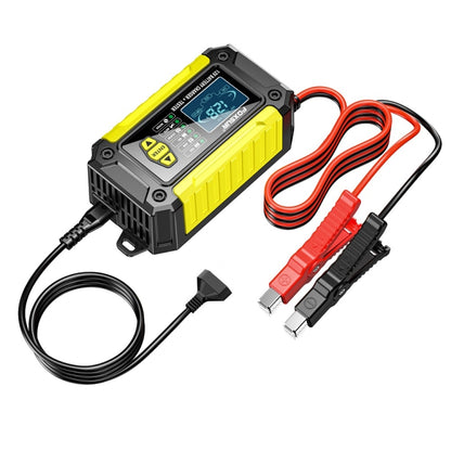 FOXSUR Cars Motorcycles 12V Lithium Cattery Charger With Battery Detection(EU Plug) - Battery Charger by FOXSUR | Online Shopping South Africa | PMC Jewellery | Buy Now Pay Later Mobicred