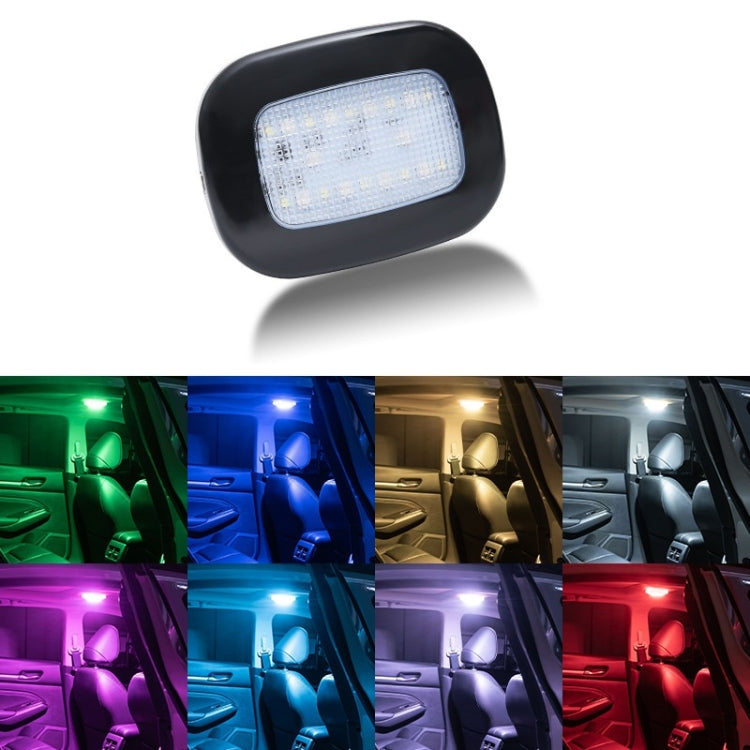 Car USB Charging Strong Magnetic Roof Reading LED Light(Black) - Dome Lights by PMC TechLife | Online Shopping South Africa | PMC TechLife | Buy Now Pay Later Mobicred