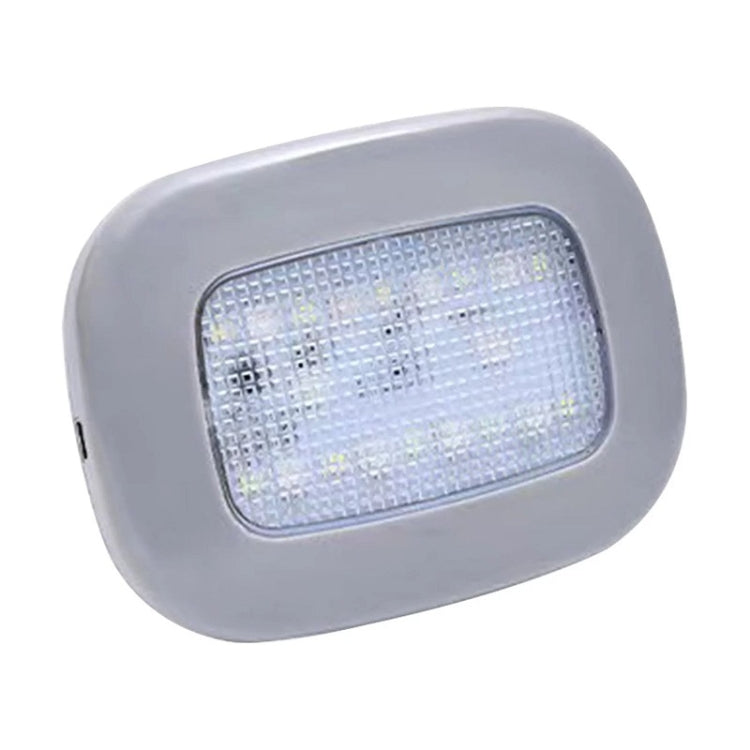 Car USB Charging Strong Magnetic Roof Reading LED Light(Grey) - Dome Lights by PMC TechLife | Online Shopping South Africa | PMC TechLife | Buy Now Pay Later Mobicred