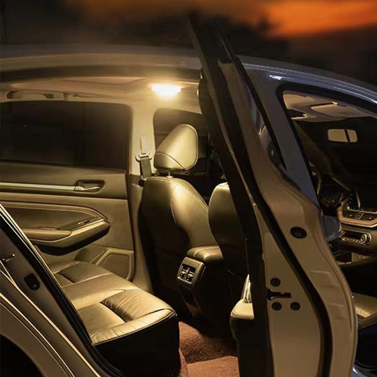 Car USB Charging Strong Magnetic Roof Reading LED Light(Black) - Dome Lights by PMC TechLife | Online Shopping South Africa | PMC TechLife | Buy Now Pay Later Mobicred