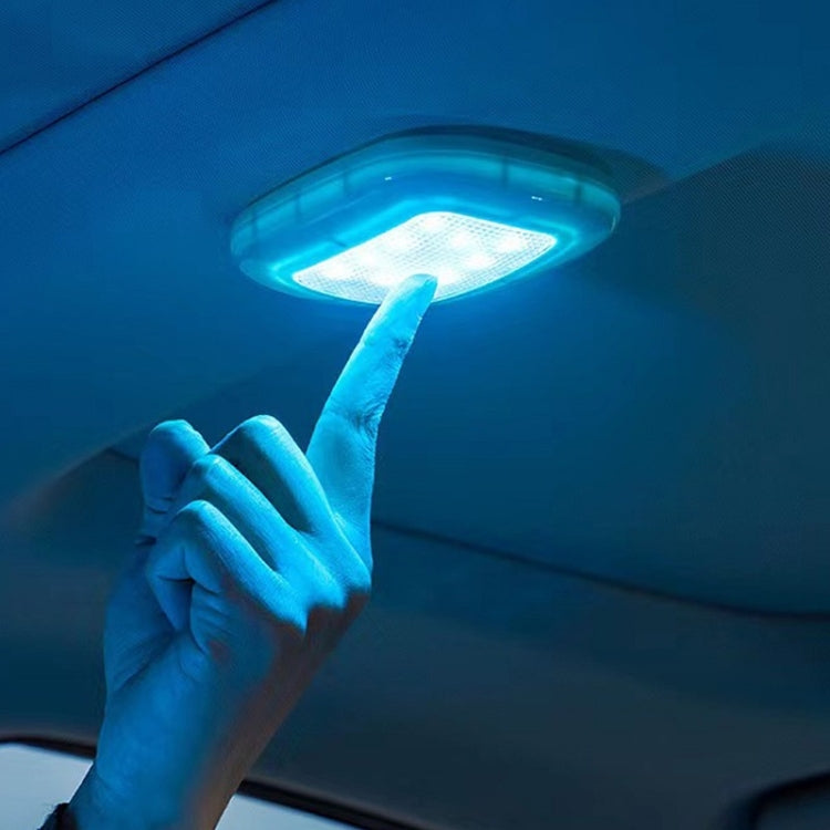 Car USB Charging Strong Magnetic Roof Reading LED Light(Black) - Dome Lights by PMC TechLife | Online Shopping South Africa | PMC TechLife | Buy Now Pay Later Mobicred