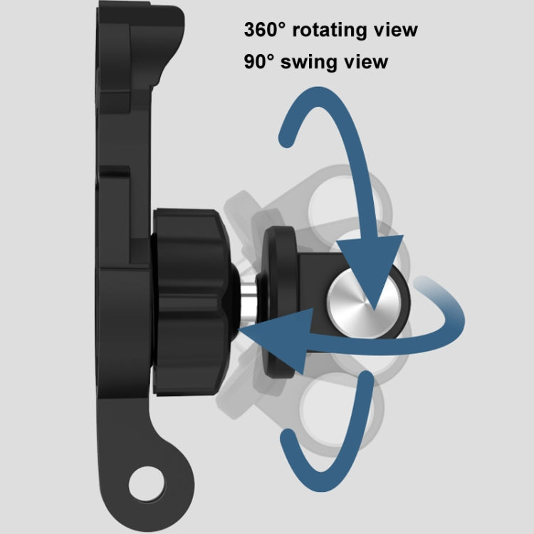 TELESIN GP-MTB-T02 Sports Camera Double Head J-Buckle Backpack Quick Release Conversion Accessory(Rotatable) -  by TELESIN | Online Shopping South Africa | PMC TechLife | Buy Now Pay Later Mobicred