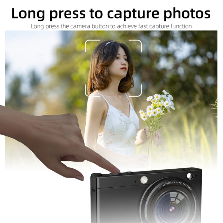High-Definition CCD Digital Camera 64 Million WiFi Card Camera, Color: Black + Headphone Cable - Video Cameras by PMC TechLife | Online Shopping South Africa | PMC TechLife | Buy Now Pay Later Mobicred