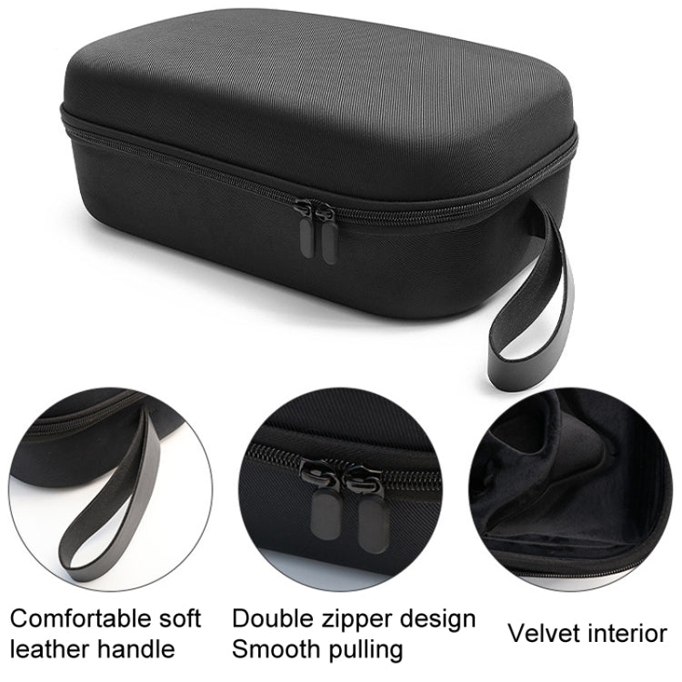 For Meta Quest 2 / 3 VR Glasses Integrated Storage Protective Case Portable Hard Bag(Black) - VR Accessories by PMC Jewellery | Online Shopping South Africa | PMC Jewellery | Buy Now Pay Later Mobicred