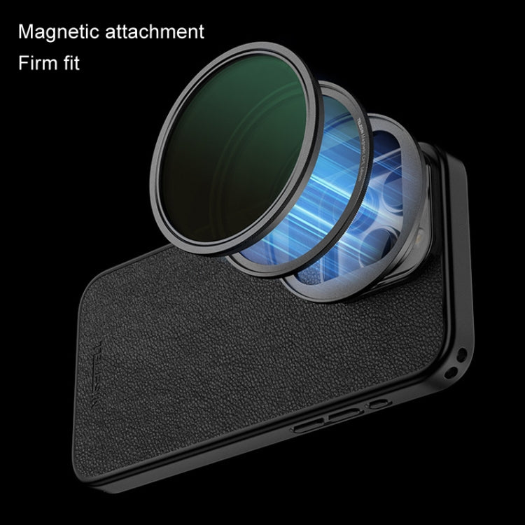 For iPhone 15 Pro / Pro Max TELESIN P10-FLT-01 Mobile Phone Photography Magnetic Filter, Style: CPL Polarizer - Others Lens by TELESIN | Online Shopping South Africa | PMC Jewellery | Buy Now Pay Later Mobicred