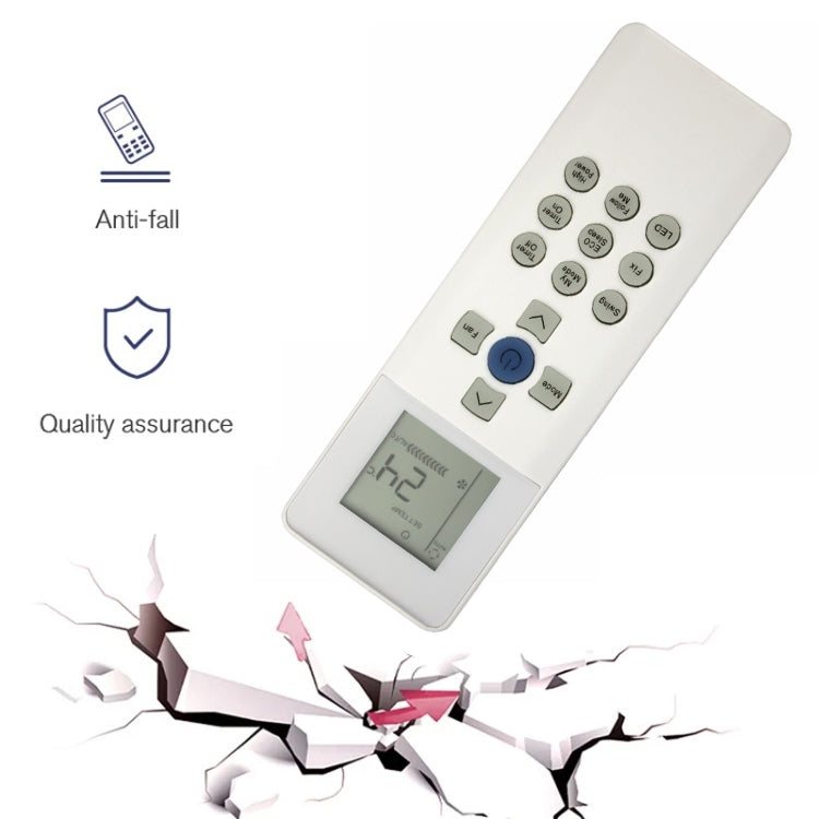 For Carrier RG67N BGEF Air Conditioner Remote Control Replacement Parts - Air-Conditioner by PMc TechLife | Online Shopping South Africa | PMc TechLife | Buy Now Pay Later Mobicred