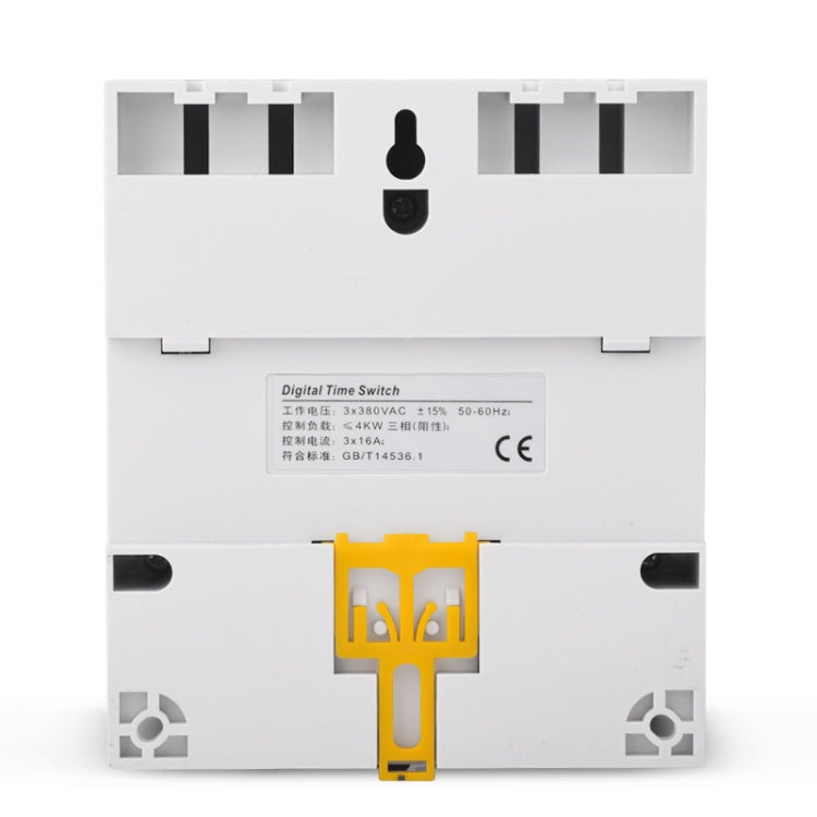 SINOTIMER TM613 380V 16A Three-Phase Programmable Time Switch With Backlight - free shipping - PMC TechLife - Order now!