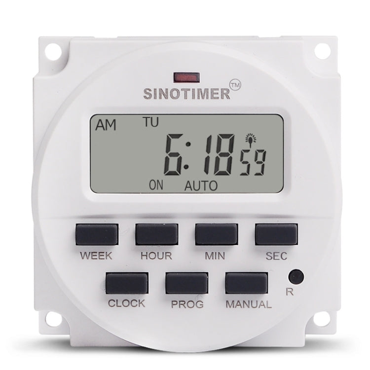 SINOTIMER TM618SH  1 Second Interval Digital LCD Timer Switch Programmable Time Relay 24V - Switch by SINOTIMER | Online Shopping South Africa | PMC Jewellery | Buy Now Pay Later Mobicred