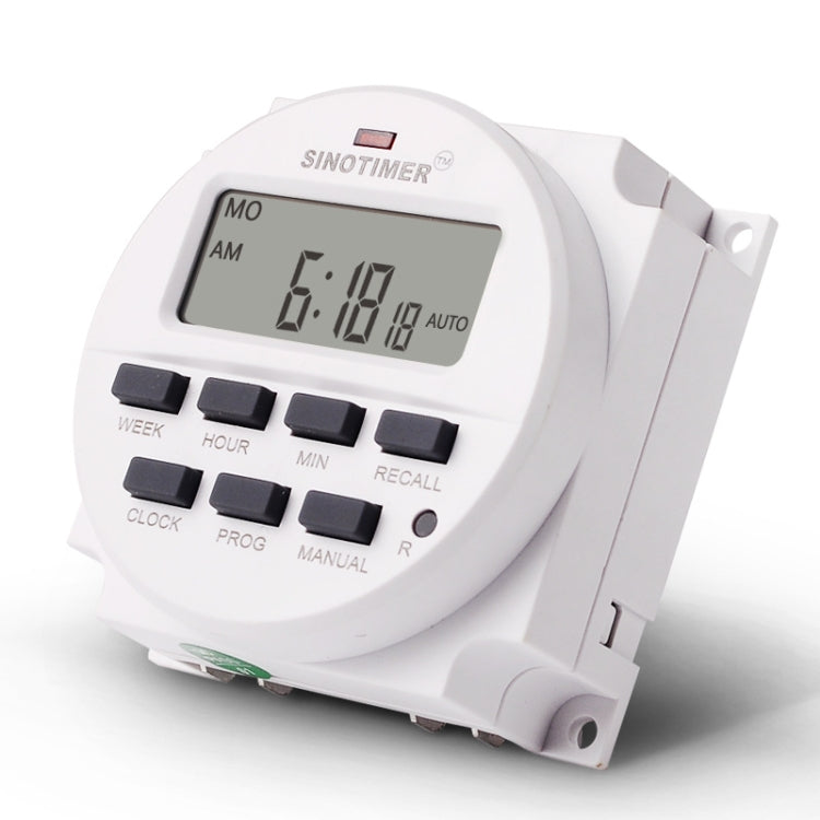 SINOTIMER TM618N-4 12V 7 Days Weekly Programmable Digital Electronic Timer Switch - Switch by SINOTIMER | Online Shopping South Africa | PMC Jewellery | Buy Now Pay Later Mobicred