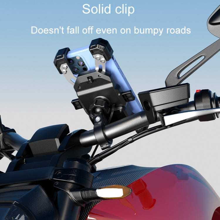 Kewig Motorcycle Navigation Phone Holder Outdoor Riding Charging Bracket, Model: M11-G2-A2 - Holder by Kewig | Online Shopping South Africa | PMC Jewellery | Buy Now Pay Later Mobicred