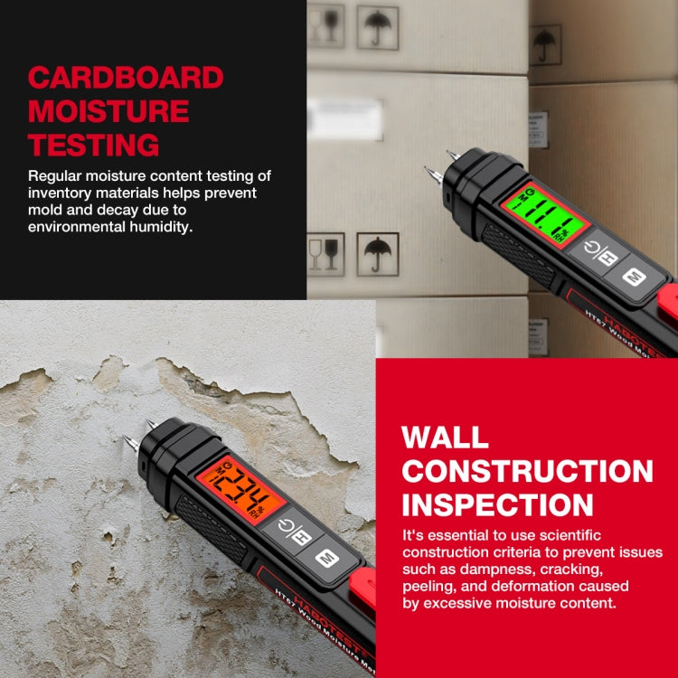 HABOTEST Wood Moisture Content Rapid Tester - PH & Moisture Meter by HABOTEST | Online Shopping South Africa | PMC Jewellery | Buy Now Pay Later Mobicred