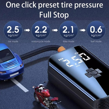 Car Inflatable Pump Portable Mini Car Tire High Power High Pressure Inflatable Pump, Specification: Wireless Standard - Inflatable Pump by PMC Jewellery | Online Shopping South Africa | PMC Jewellery | Buy Now Pay Later Mobicred