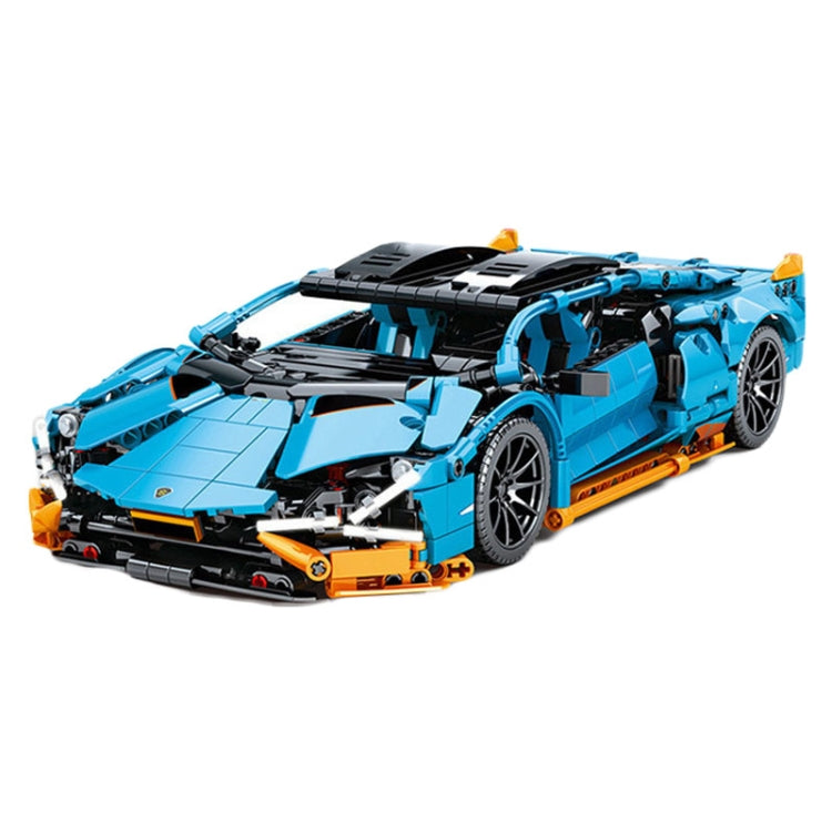 SEMBO 701952 1:14 Sports Racing Car Model Building Blocks Puzzle Assembly Children Toy - Building Blocks by SEMBO | Online Shopping South Africa | PMC Jewellery | Buy Now Pay Later Mobicred