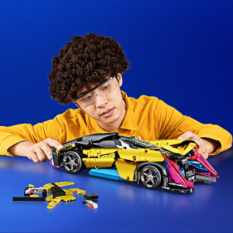 SEMBO 8604 1:14 Sports Racing Car Model Building Blocks Puzzle Assembly Children Toy - Building Blocks by SEMBO | Online Shopping South Africa | PMC Jewellery | Buy Now Pay Later Mobicred