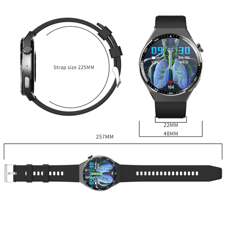 F800 Wellness Smart Watch Blood Pressure ECG Electrocardiogram SOS Alarm Pedometer Sports Watch, Color: Black Bamboo Knot - Sport Watches by PMC Jewellery | Online Shopping South Africa | PMC Jewellery | Buy Now Pay Later Mobicred