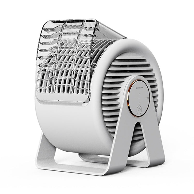 F7 Snail-shaped Desktop Mini Portable Bladeless Air Circulation Fan(White) - Electric Fans by PMC TechLife | Online Shopping South Africa | PMC TechLife | Buy Now Pay Later Mobicred