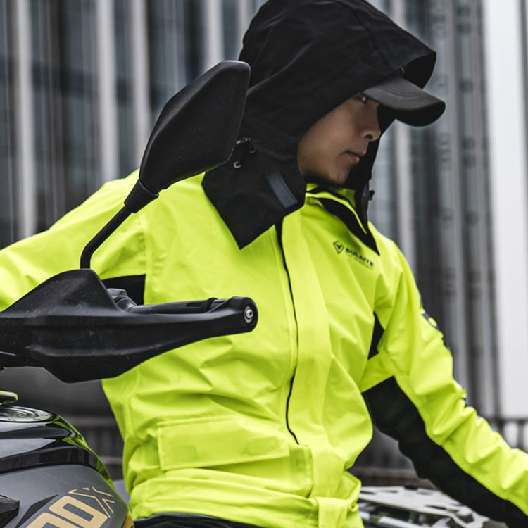 SULAITE Outdoor Motorcycle Riding Full Body Split Raincoat Suit, Size: XL(Gray) - free shipping - PMC TechLife - Order now!