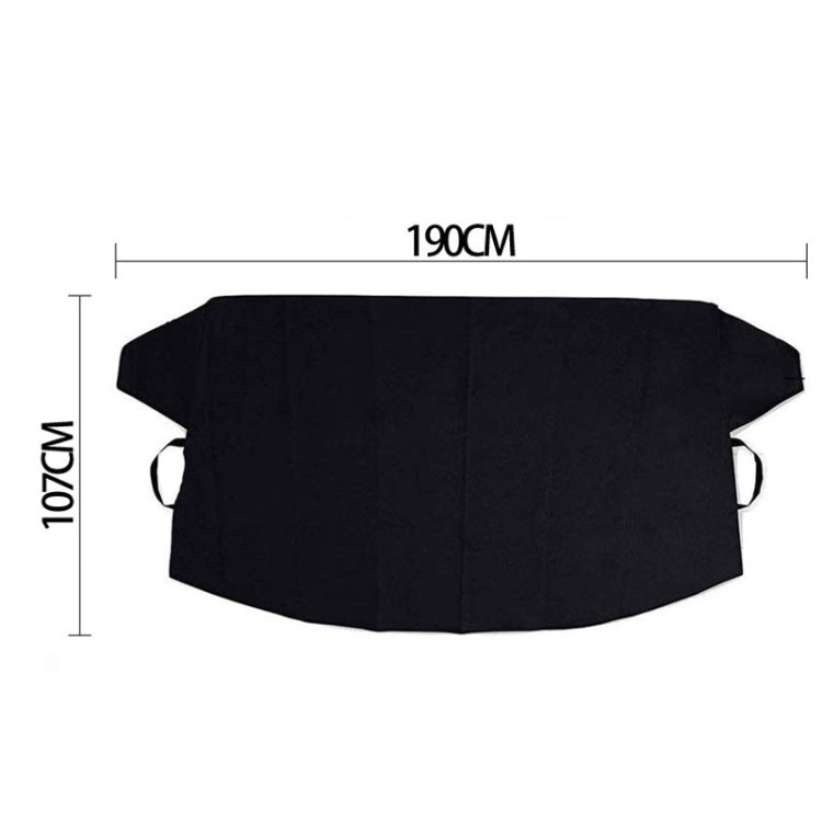 Automobile Silver Coated Cloth Sunshade Snow Shield, Style: Front Rubber Band - Window Foils & Solar Protection by PMC TechLife | Online Shopping South Africa | PMC TechLife | Buy Now Pay Later Mobicred