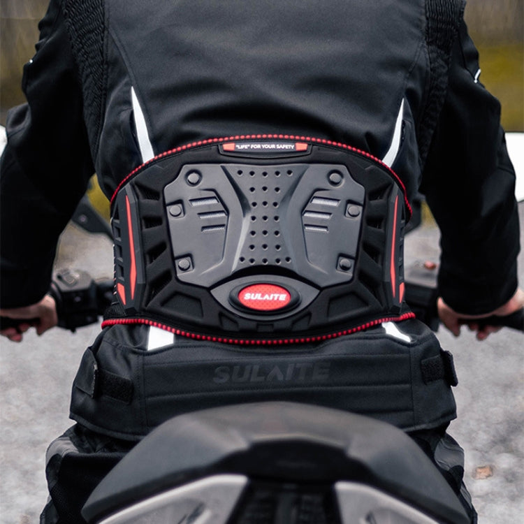 SULAITE Motorcycle Riding Breathable Anti-Fall Belt, Color: Red L/XL - Protective Gear by SULAITE | Online Shopping South Africa | PMC TechLife | Buy Now Pay Later Mobicred