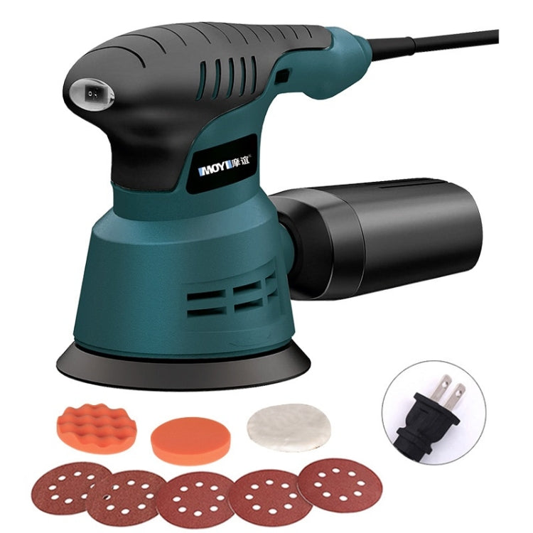 8pcs /Set US Plug MOYI Small Polishing Sandpaper Machine Woodworking Electric Disc Sander - free shipping - PMc TechLife - Order now!