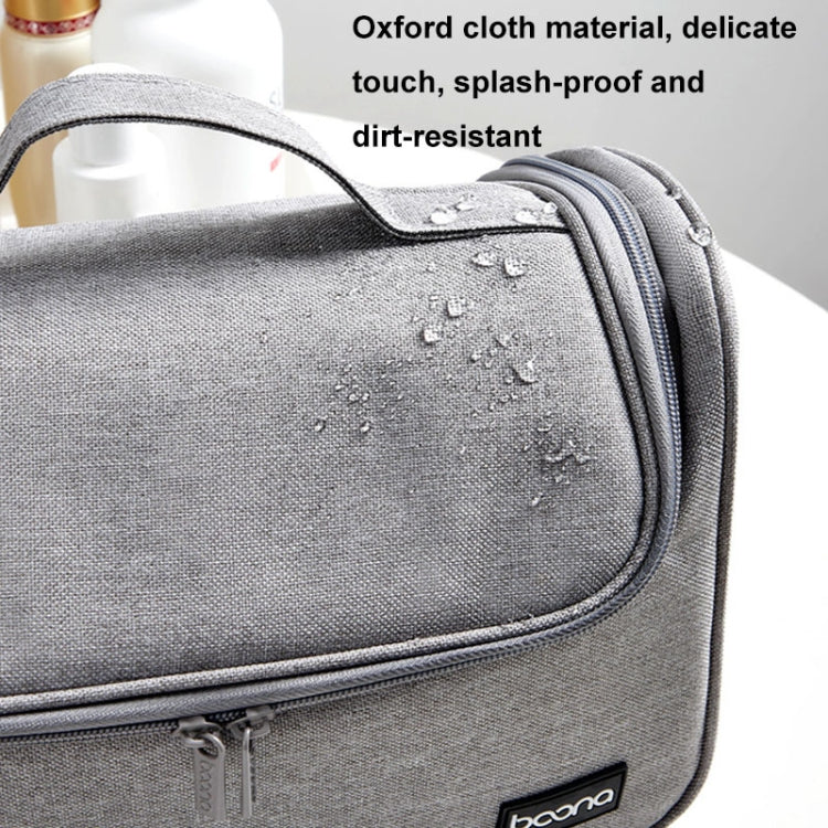 For Dyson Baona BN-DS002 Large Capacity Portable Handheld Hair Dryer Storage Bag with Hook(Black) - For Dyson Accessories by Baona | Online Shopping South Africa | PMC TechLife | Buy Now Pay Later Mobicred