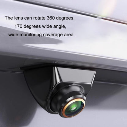 360-degree Adjustable Three-control Metal Fisheye Reversing Camera(Adjustable Korean Style) - Rear View Cameras by PMC Jewellery | Online Shopping South Africa | PMC Jewellery | Buy Now Pay Later Mobicred