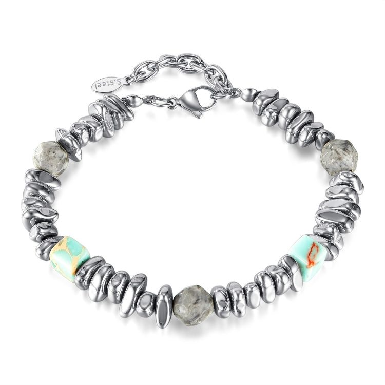 OPK GS1548 Personalized Splicing Stainless Steel Bracelet - Bracelets by OPK | Online Shopping South Africa | PMC Jewellery | Buy Now Pay Later Mobicred