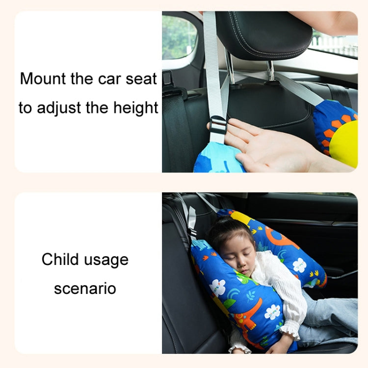 55x66cm Children Car Seat Belt Prevent Neck Strangulation Sleeping Pillow(Astronaut) - Seat Accessories by PMC Jewellery | Online Shopping South Africa | PMC Jewellery | Buy Now Pay Later Mobicred