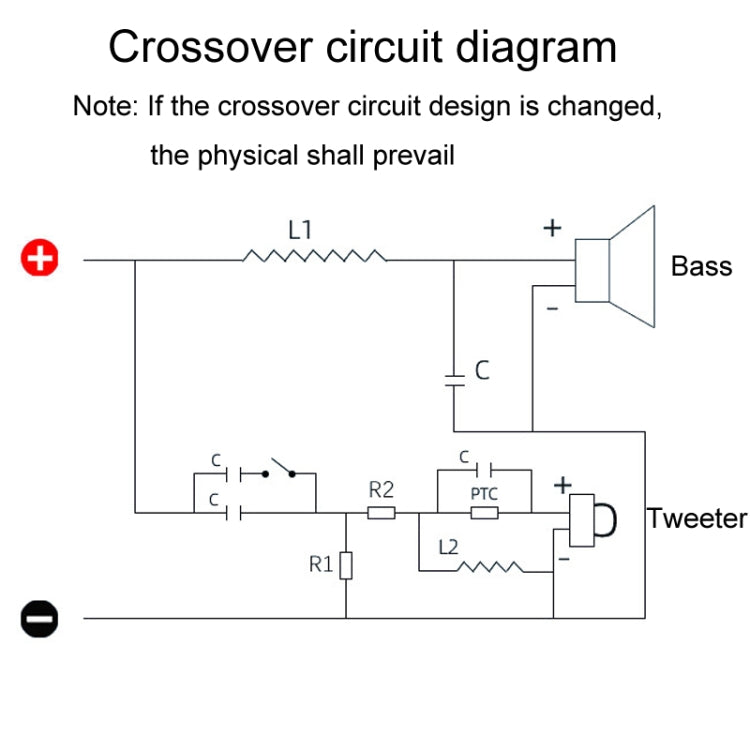 PA-2A High And Low 2-Way Audio Crossover Stage Speaker Conversion Divider - Others by PMC Jewellery | Online Shopping South Africa | PMC Jewellery | Buy Now Pay Later Mobicred