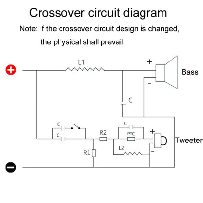 PA-2A High And Low 2-Way Audio Crossover Stage Speaker Conversion Divider - Others by PMC Jewellery | Online Shopping South Africa | PMC Jewellery | Buy Now Pay Later Mobicred