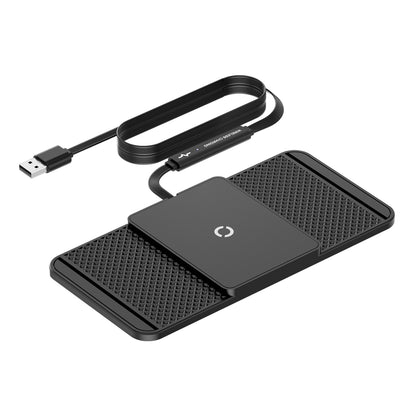 Avoid Camera Universal Car Wireless Charger Anti-slip Mat(USB Interface 1m) - Wireless Charging Pads by PMC Jewellery | Online Shopping South Africa | PMC Jewellery | Buy Now Pay Later Mobicred