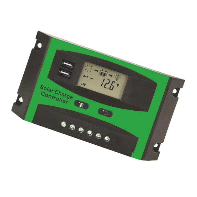 20A 12V/24V Solar Charge And Discharge Controller Dual USB Port LCD Solar Cells Panel Charge Regulator - Others by PMC Jewellery | Online Shopping South Africa | PMC Jewellery | Buy Now Pay Later Mobicred