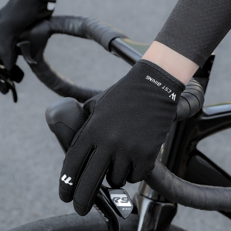 WEST BIKING Cycling Anti-slip Breathable Touch Screen Gloves, Size: XXL(Black) - free shipping - PMC TechLife - Order now!