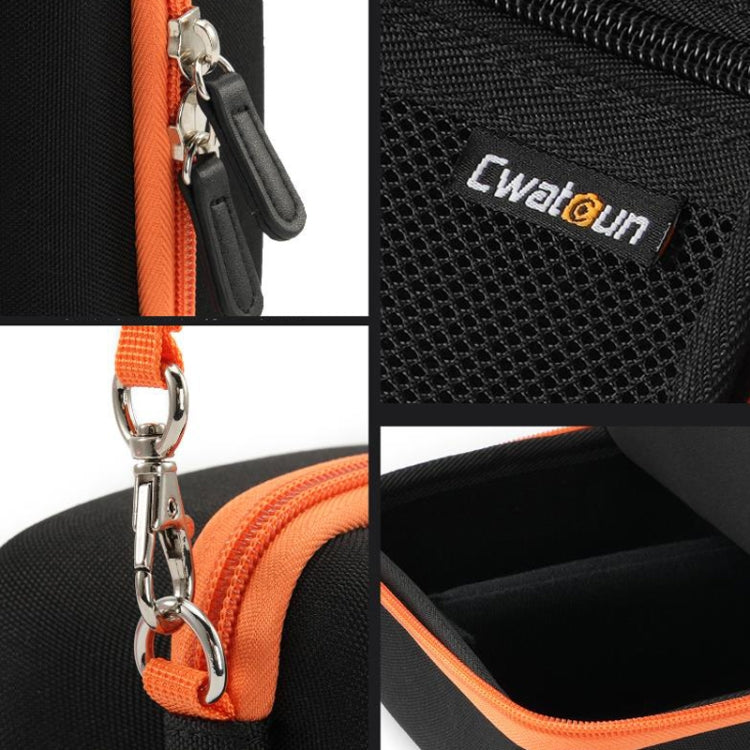 Cwatcun D156 Large Portable Storage Bag Small Microslice Hard Shell Camera Bag(Black) - Soft Bag by Cwatcun | Online Shopping South Africa | PMC TechLife | Buy Now Pay Later Mobicred