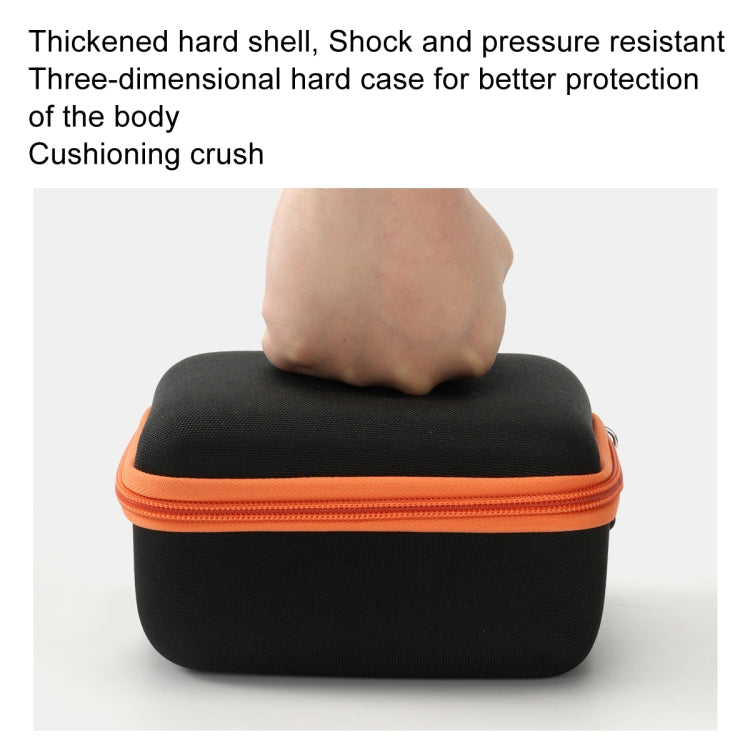 Cwatcun D156 Large Portable Storage Bag Small Microslice Hard Shell Camera Bag(Black) - Soft Bag by Cwatcun | Online Shopping South Africa | PMC TechLife | Buy Now Pay Later Mobicred