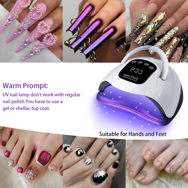 X19Max UV LED Nail Drying Lamp High Power 320W Quick Drying Nail Polish Gel Nail Dryer Light(US Plug) - Nail Dryers by PMC Jewellery | Online Shopping South Africa | PMC Jewellery | Buy Now Pay Later Mobicred