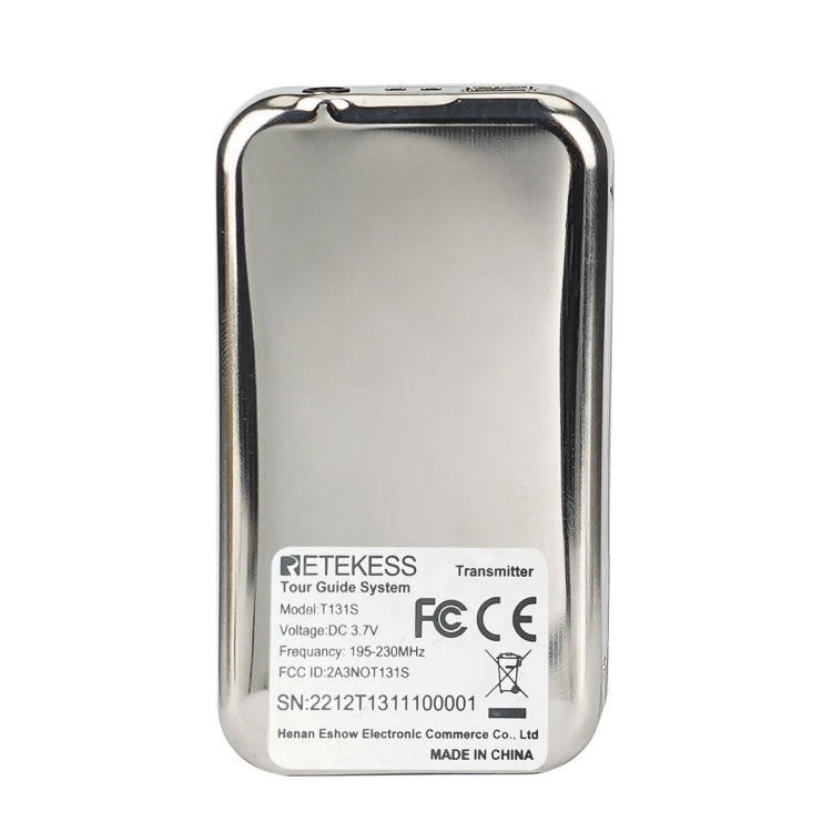 RETEKESS T131S Guide Receiver Wireless Explanation Receiver - free shipping - PMC Jewellery - Order now!