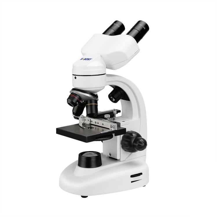 SVBONY SV605 40-1600X Compound Binocular Microscope, Adapter: EU Plug - Digital Microscope by SVBONY | Online Shopping South Africa | PMC Jewellery | Buy Now Pay Later Mobicred