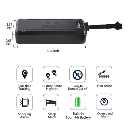 SinoTrack 4G+2G GPS Car Motorcycle Tracking Anti-theft Locator, Specifications: Standard - Car Tracker by SinoTrack | Online Shopping South Africa | PMC Jewellery | Buy Now Pay Later Mobicred