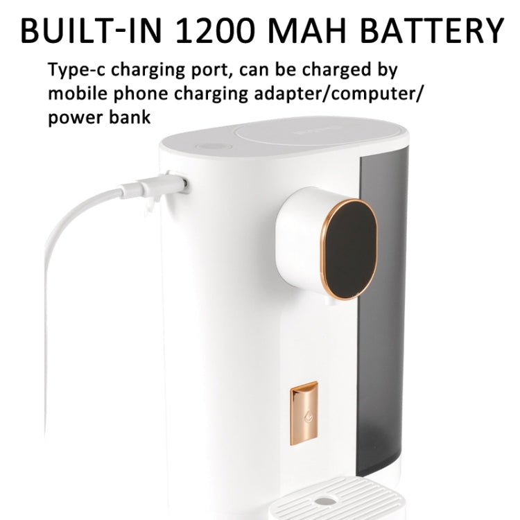 600ml Automatic Mouthwash Dispenser 4 Levels Quantitative with 2 Cups(White) - Soap Dispenser by PMc TechLife | Online Shopping South Africa | PMc TechLife | Buy Now Pay Later Mobicred