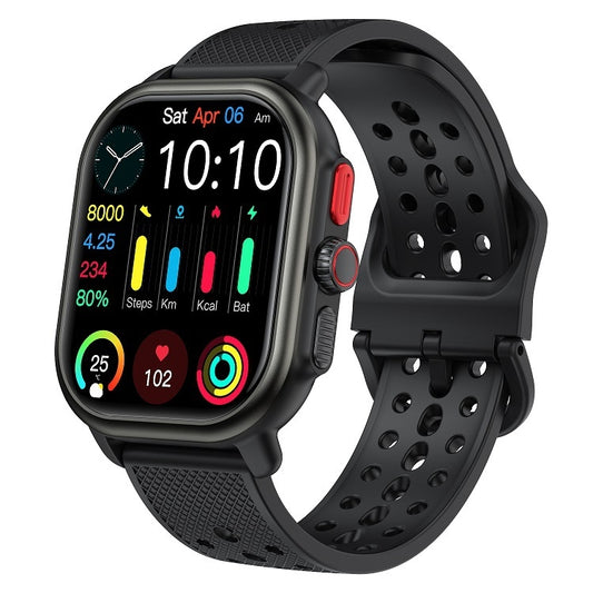 Sports Smart Watch 2.06 Inch Ultra HD AMOLED Screen Bluetooth Talking Watch(Black) - Smart Watches by PMC Jewellery | Online Shopping South Africa | PMC Jewellery | Buy Now Pay Later Mobicred