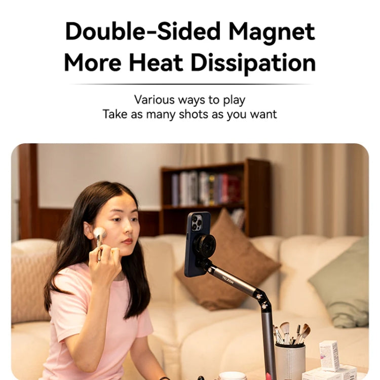 TELESIN P3-DS-01 Phone Video Live Streaming Magsafe Magnetic Mount(Desktop) - free shipping - PMC TechLife - Order now!