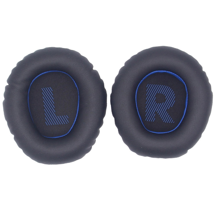 1pair For JBL Quantum 350 / 360 Headphone Leather Sponge Cover Earmuffs(Blue) - Earmuff & Pad by PMC Jewellery | Online Shopping South Africa | PMC Jewellery | Buy Now Pay Later Mobicred