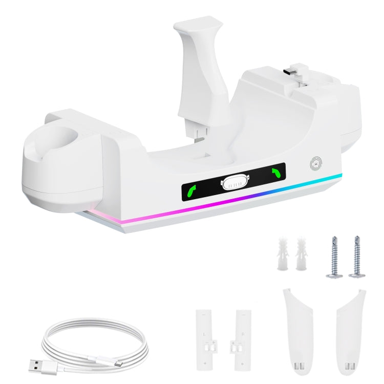 iplay Universal VR Storage Rack Charging Wall Mount with RGB Lighting - VR Accessories by iplay | Online Shopping South Africa | PMC TechLife | Buy Now Pay Later Mobicred
