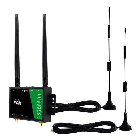 4G Wireless Plug-in Router Detachable Extension Antenna LTE Monitoring Network WiFi Hotspot, EU Plug(Black) - Wireless Routers by PMC Jewellery | Online Shopping South Africa | PMC Jewellery | Buy Now Pay Later Mobicred